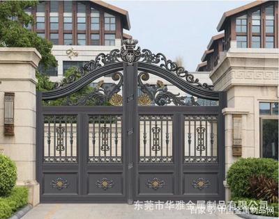 鋁藝大門 守護(hù)與美學(xué)的詩(shī)意和諧